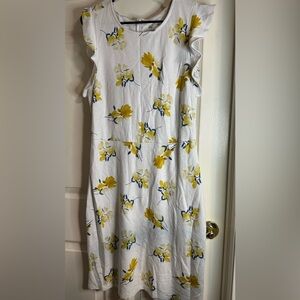 Dip Midi Dress in Elegant White